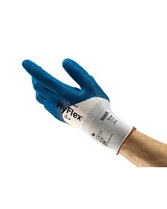 Перчатки Ansell HyFlex® 11-917 (Хайфлекс) с неполным нитриловым покрытием